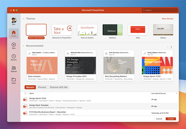 PowerPoint para Mac: Diseñe presentaciones con eficacia