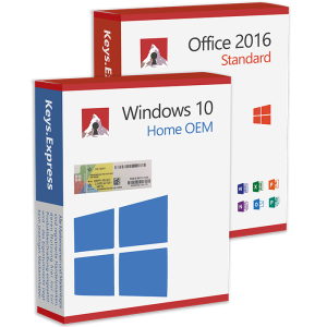 Microsoft Office 2016 Standard & Win 10 Home Keys