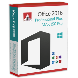 Microsoft Office 2016 Pro Plus Key (50 PC)