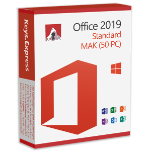 Microsoft Office 2019 Standard Key (50 PC)