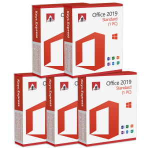 Microsoft Office 2019 Standard (5 Keys)