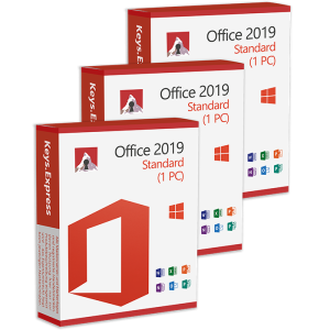 Microsoft Office 2019 Standard (3 Keys)