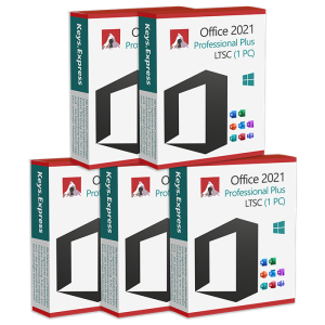 Microsoft Office 2021 Pro Plus (5 Keys)