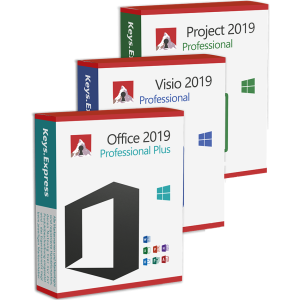 Microsoft Office & Visio & Project 2019 Pro Keys