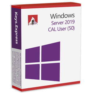 Microsoft Server 2019 CAL User Key (50)