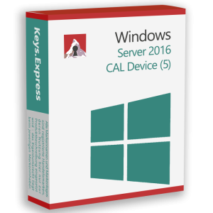 Microsoft Server 2016 CAL Device Key (5)