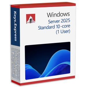 Microsoft Server 2025 Standard 10-core Key (1 User)