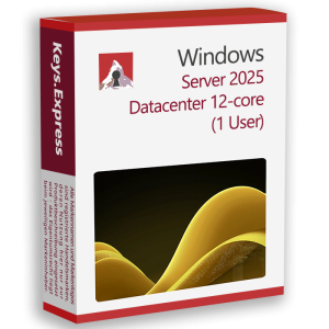 Microsoft Server 2025 Datacenter 12-core Key (1 User)