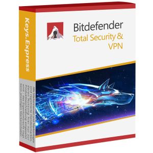 Bitdefender Total Security & VPN limited [200MB/Day]