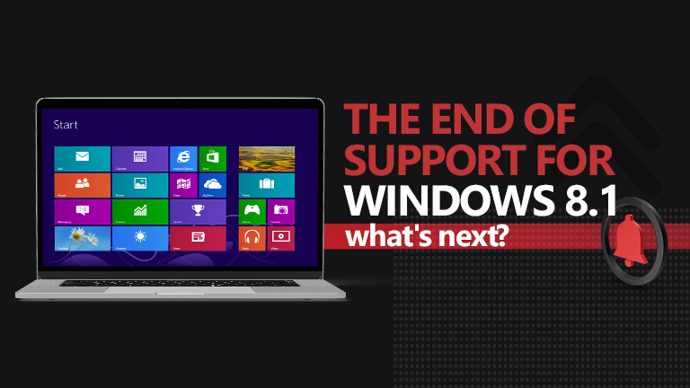 The end of support for Windows 8.1