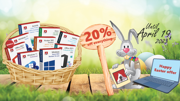 KEYS.EXPRESS special offers for Easter 2023