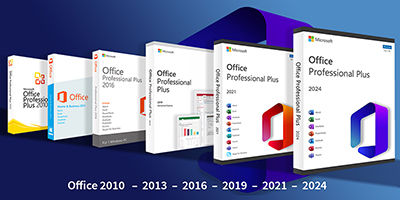 Compare Office versions from 2010 to 2024 without a subscription and find out which one best suits your system and budget. 